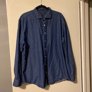 Tommy Hilfiger denim shirt size XXL